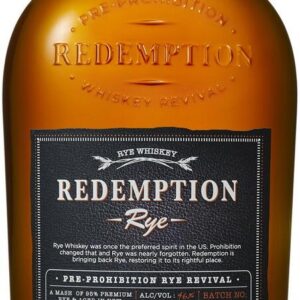 Redemption Rye Whiskey 0,75 Ltr