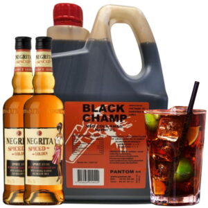 Rom & Cola Slush Ice Drinkspakke